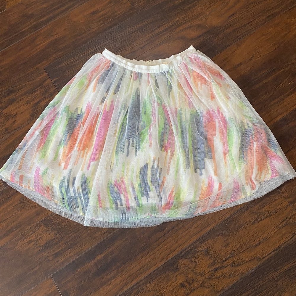 Beautiful Colorful three layers Skirt Size Large